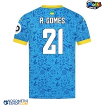 Moški Nogometni dresi Wolves Rodrigo Gomes #21 Tretji 2025-26 Kratek Rokav